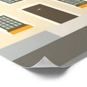 Modern Quebec Canada Travel Poster (Hoek)