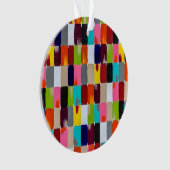 Modern Quilt Acryl Ornament (voorkant)