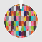 Modern Quilt Acryl Ornament (achterkant)