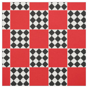 Modern Quiltpatroon controleren Stof