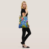 modern quiltpatroon tote bag (Op model)