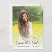 Modern Quinceañera Foto slaat de uitnodiging tot d (Voorkant)