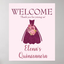 Modern Quinceañera Glitter Gown Welkom