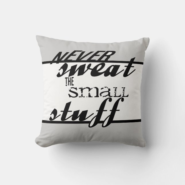 modern quote loodlow bold text home decor kussen (Voorkant)