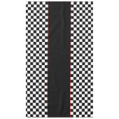 Modern Racing Threaded Check Patterned Tafelkleed (Voorkant)