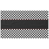 Modern Racing Threaded Check Patterned Tafelkleed (Voorkant (Horizontaal))