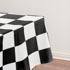 Modern Racing Threaded Check Patterned Tafelkleed
