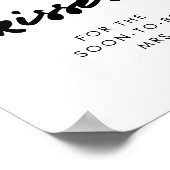 Modern raden hoeveel kisses Vrijgezellenfeest spel Poster (Hoek)