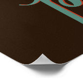 Modern Radiate Positivity Quote Leuke Inspirivity Poster (Hoek)