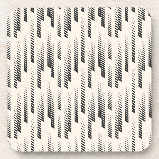 Modern Rain Pattern Bier Onderzetter (Voorkant)