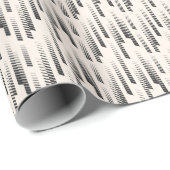 Modern Rain Pattern Cadeaupapier (Rol Hoek)