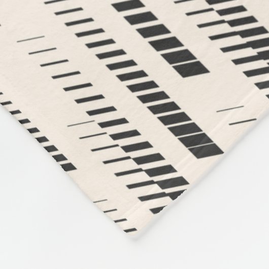 Modern Rain Pattern Fleece Deken (Hoek)