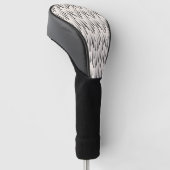 Modern Rain Pattern Golfheadcover (Schuin)