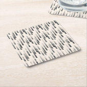 Modern Rain Pattern Kartonnen Onderzetters (Schuin)