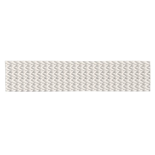 Modern Rain Pattern Korte Tafelloper (Horizontaal)
