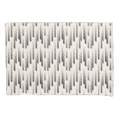 Modern Rain Pattern Kussensloop (Voorkant-Links)