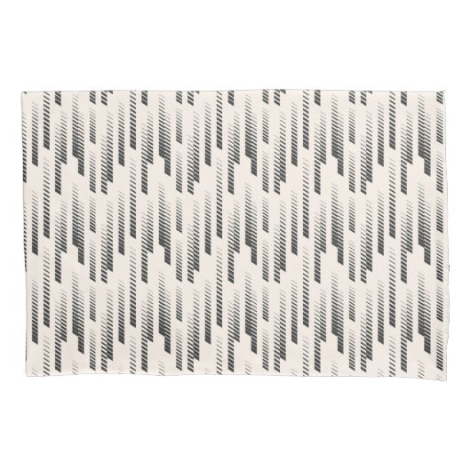 Modern Rain Pattern Kussensloop (Voorkant-Links)