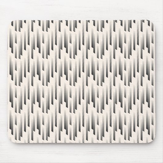 Modern Rain Pattern Muismat (Voorkant)