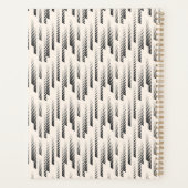 Modern Rain Pattern Planner (Achterkant)