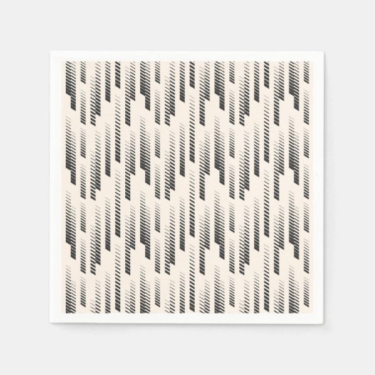 Modern Rain Pattern Servet (Voorkant)