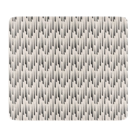 Modern Rain Pattern Snijplank (Voorkant)