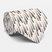 Modern Rain Pattern Stropdas (Opgerold)