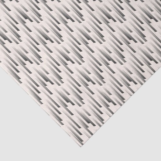 Modern Rain Pattern Tissuepapier (Detail)