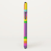 Modern Rainbow Abstract Script Naam Monogram Case-Mate iPhone Case (Achterkant / rechts)