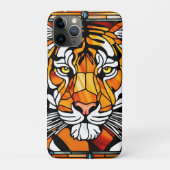 Modern Rainbow Gestreepte tijgerhuiden Print katac Case-Mate iPhone Case (Achterkant)