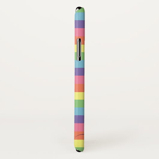 Modern Rainbow Heart Fotogramnaam Case-Mate iPhone Case (Achterkant / rechts)