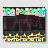 Modern Rajasthan Lac Jewelry Wedding Gastenboek (Achterkant)