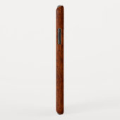 Modern Ram sterrenbeeld symbool in mahoniehouten p Case-Mate iPhone Case (Achterkant/rechts)