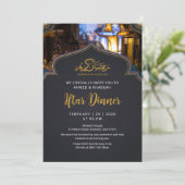 Modern Ramadan Iftar Dinner Night Lanterns Kaart (Staand voorkant)