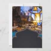 Modern Ramadan Iftar Dinner Night Lanterns Kaart (Achterkant)