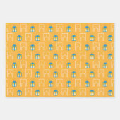 Modern Ramadan Kareem Eid Mubarak Happy Eid Inpakpapier Vel (Voorkant 2)