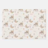 Modern Ramadan Kareem Eid Mubarak Happy Eid Inpakpapier Vel (Voorkant)