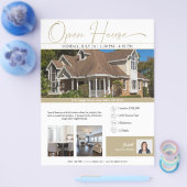 Modern Real Esate Open House Flyer (Enkel)