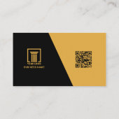 Modern Real Estate Attorney | Eenvoudig Visitekaartje (Achterkant)