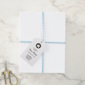 Modern Real Estate Felicitaties Gift Label Cadeaulabel (Met Touw)