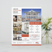 Modern Real Estate Flyer Template (Staand voorkant)