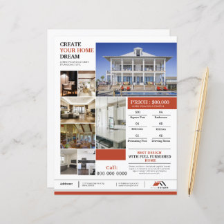 Modern Real Estate Flyer Template