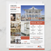 Modern Real Estate Flyer Template (Voorkant)