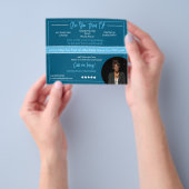 Modern Real Estate Flyer Template |Editable Rental (Hand)