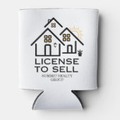 Modern Real Estate License To Sell Drink Blikjeskoeler (Voorkant)