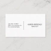 Modern Real Estate Logo Design Visitekaartje (Achterkant)