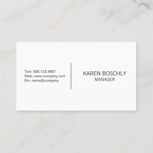 Modern Real Estate Logo Design Visitekaartje (Achterkant)