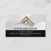 Modern Real Estate Logo | Property Management Visitekaartje (Voorkant)