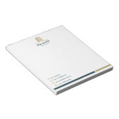 Modern Real Estate Notepad Notitieblok (Schuin)