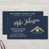 Modern Real Estate Professioneel Logo QR Code Visitekaartje