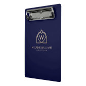 Modern Real Estate Promotional Realtor Logo Mini Klembord (Angled2)